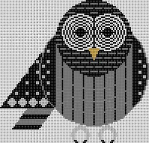 Barred Owl by Charley Harper
