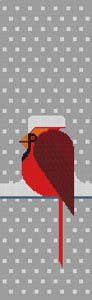 Cool Cardinal by Charley Harper