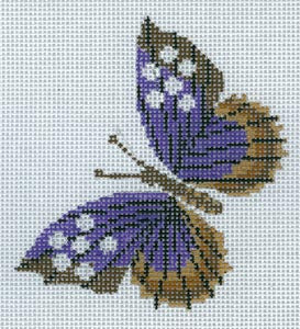 Purple Butterfly by Charley Harper