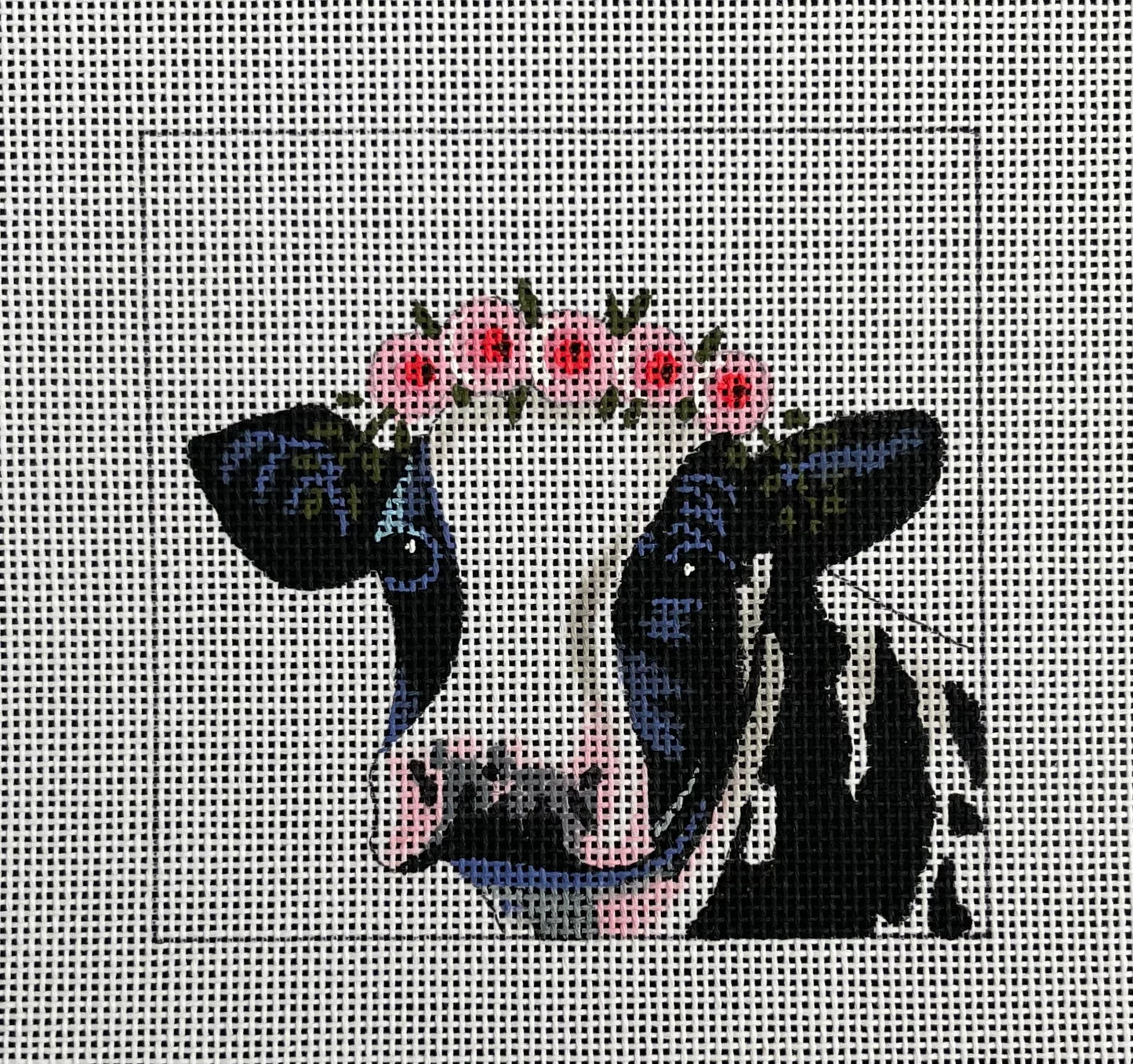 Cow with Flower Crown