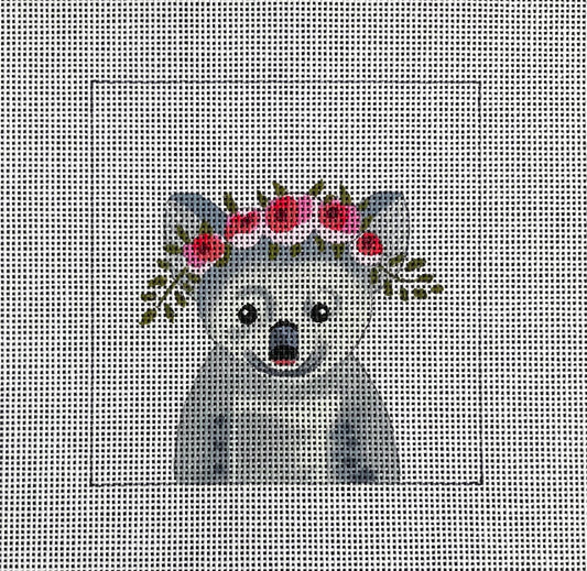 Baby Koala with Flower Crown