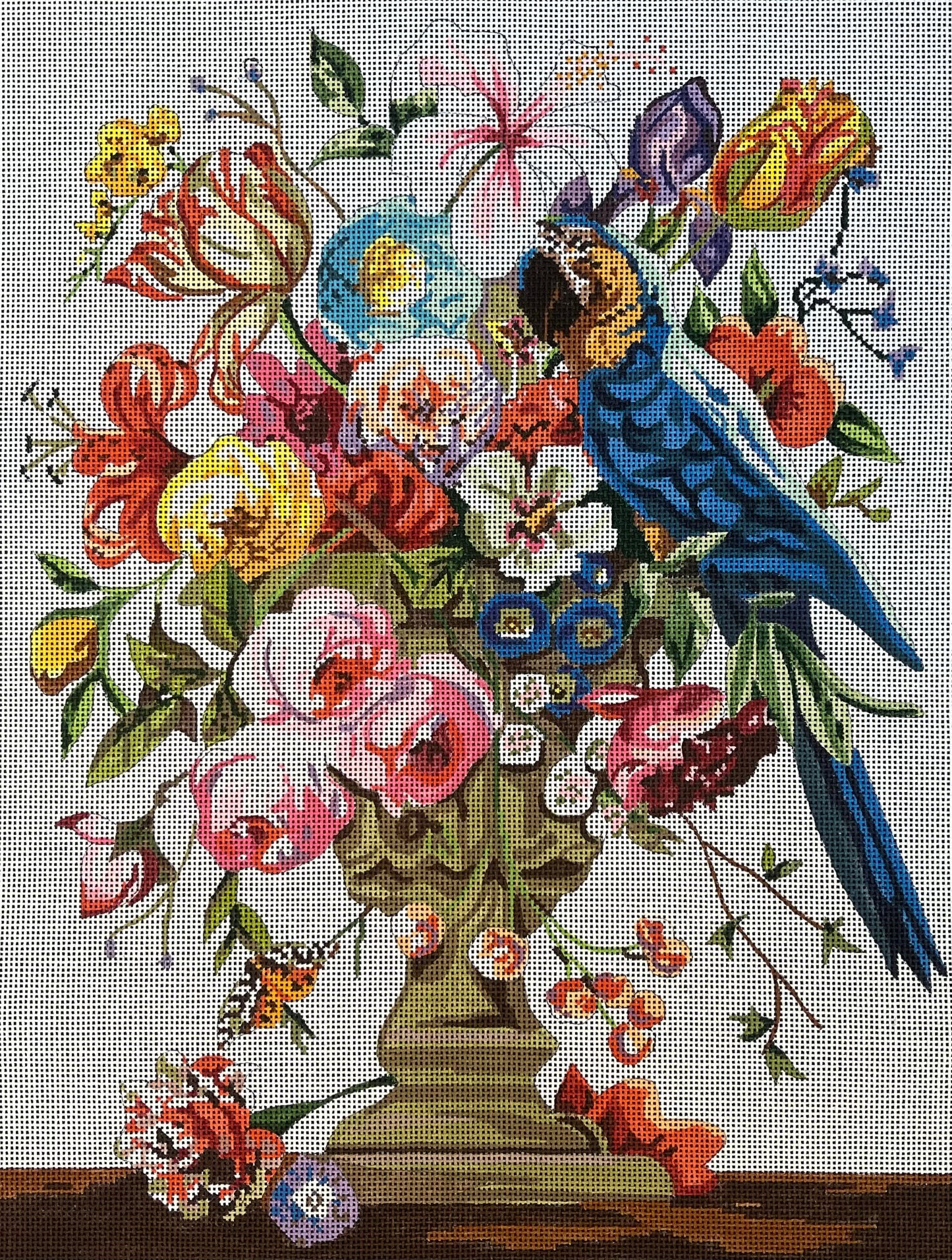 Parrot/Floral and Fruit