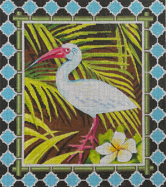 Island Bird with Border