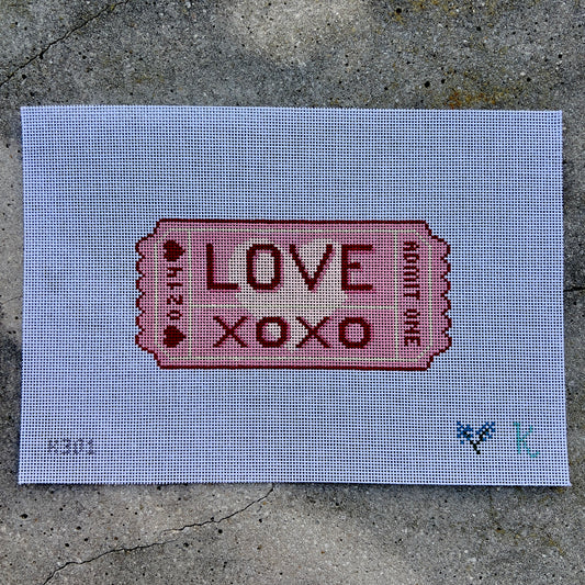 LOVE XOXO Move Ticket