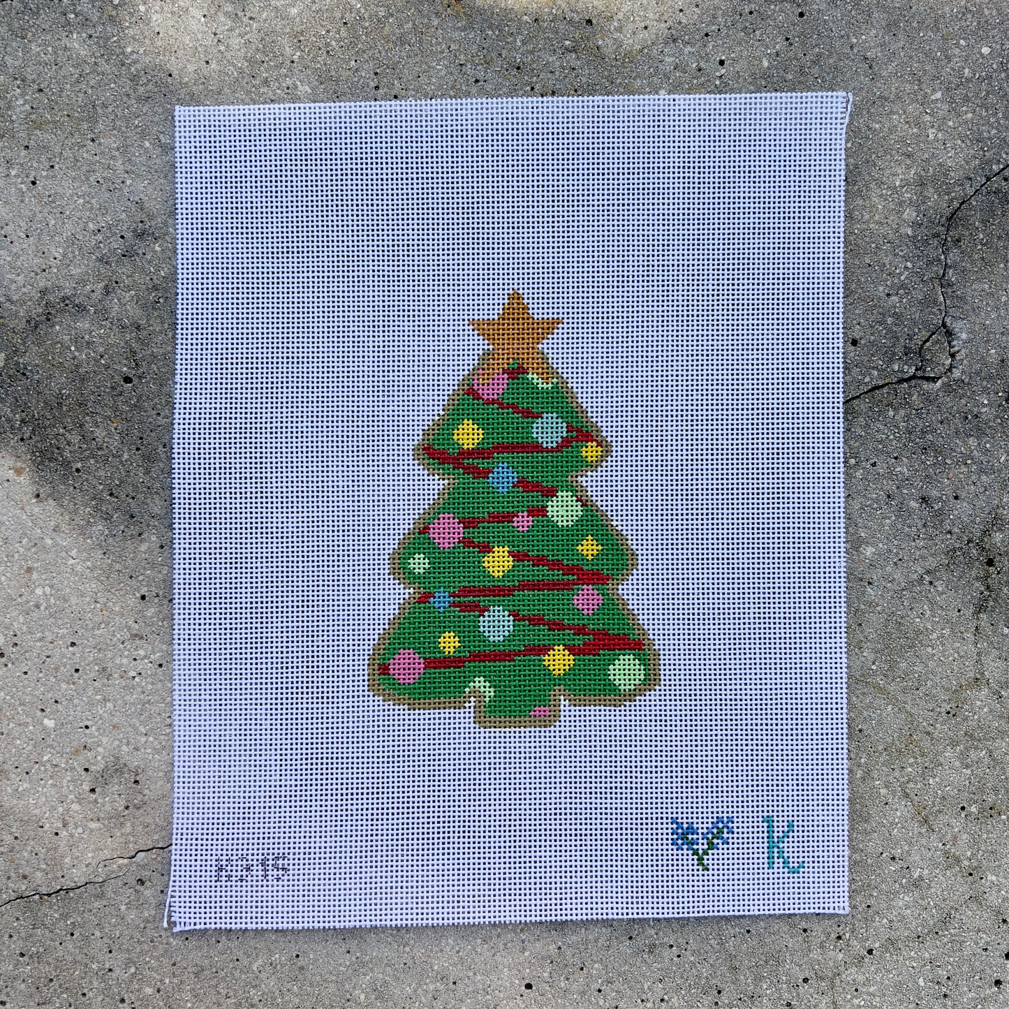 Christmas Tree Cookie