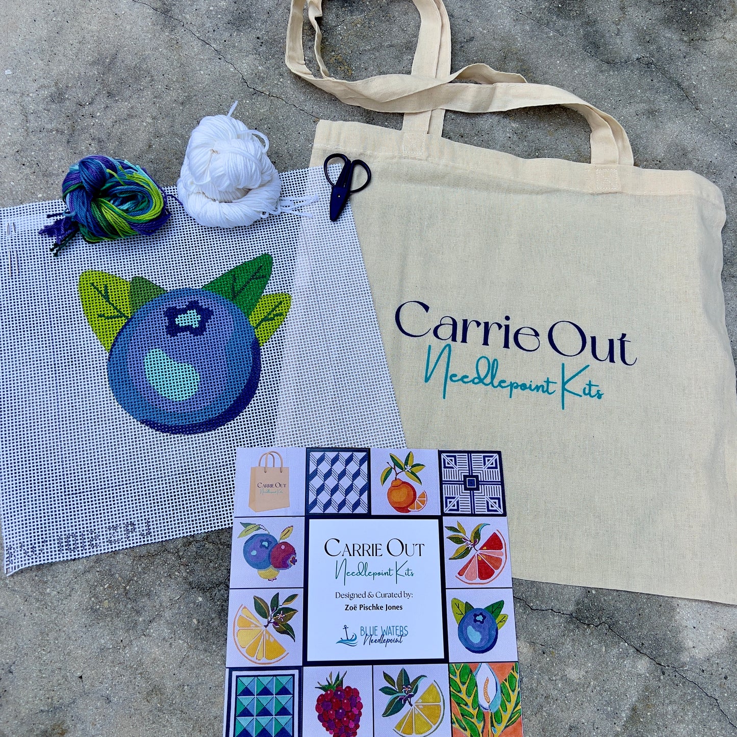 Carrie Out Needlepoint Kits