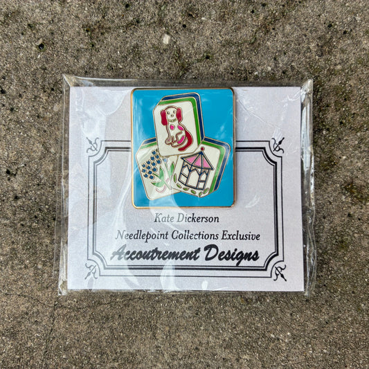 Mahjong Tiles Needleminder Magnet