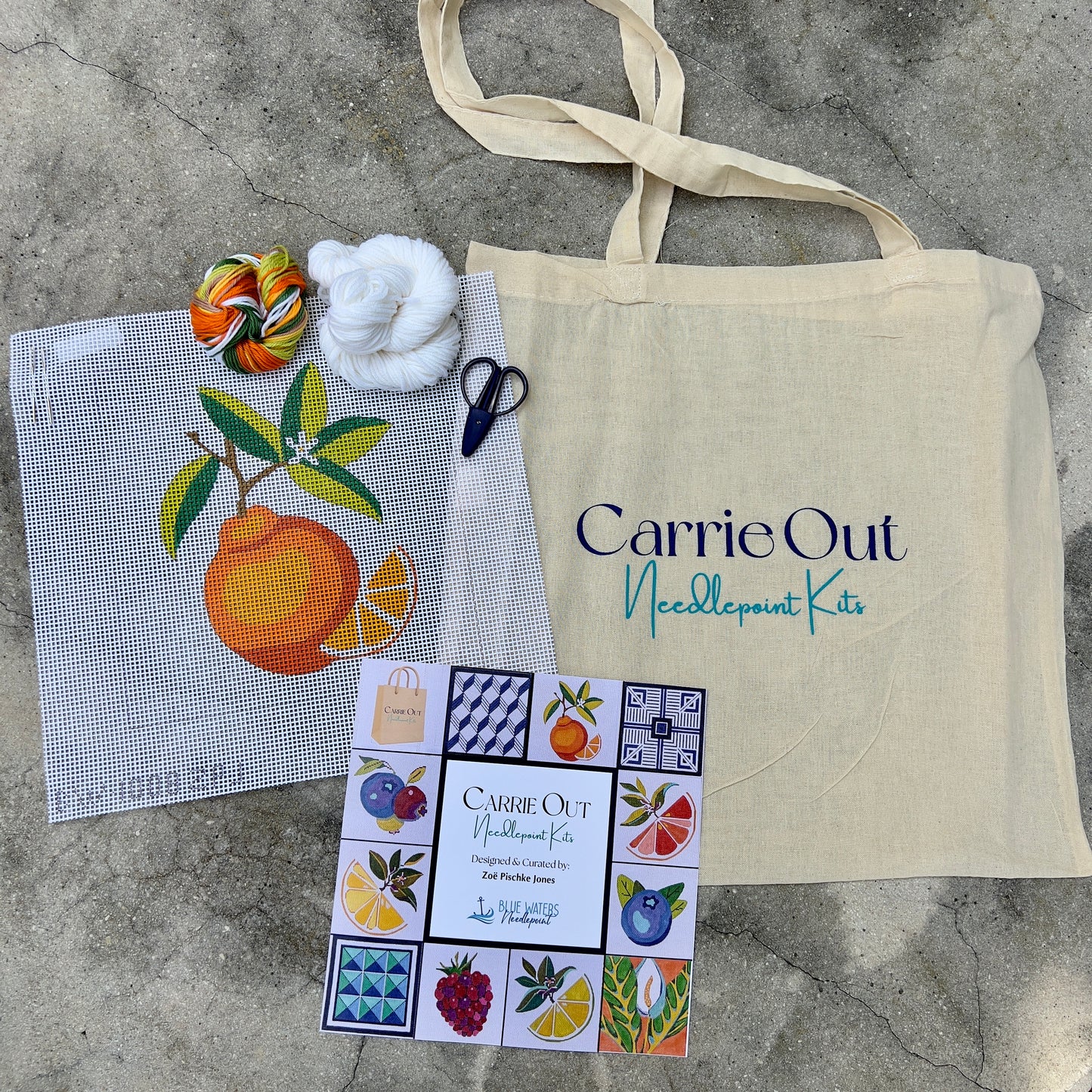 Carrie Out Needlepoint Kits