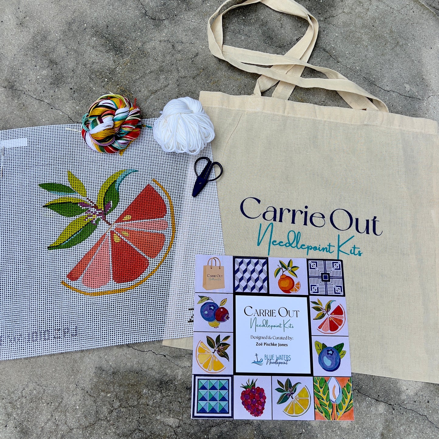 Carrie Out Needlepoint Kits
