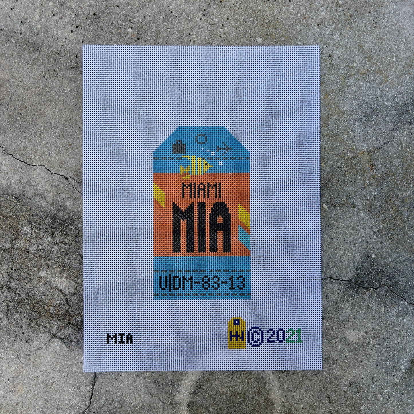 Destination Travel Luggage Tag