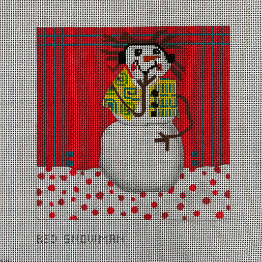 Red Snowman