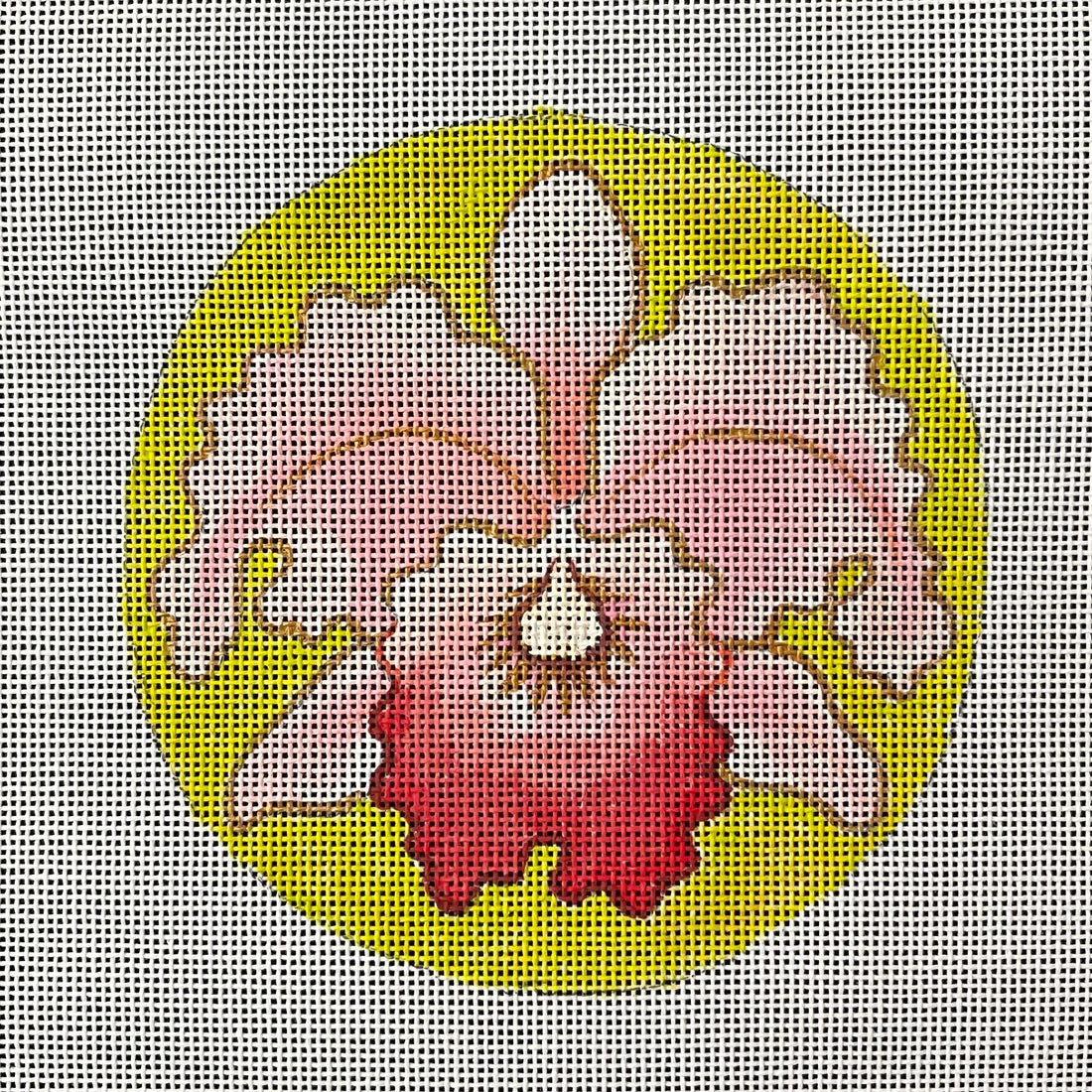 Orchid Ornament Round