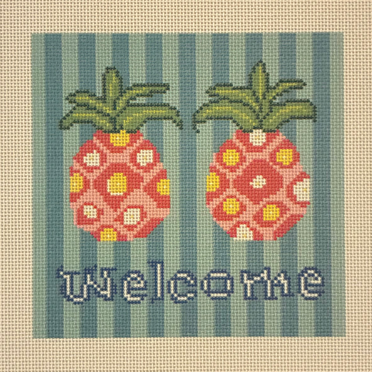 Welcome Pineapple Sign