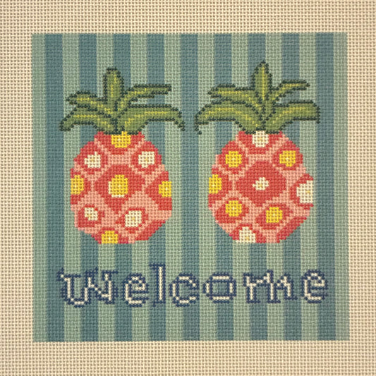 Welcome Pineapple Sign