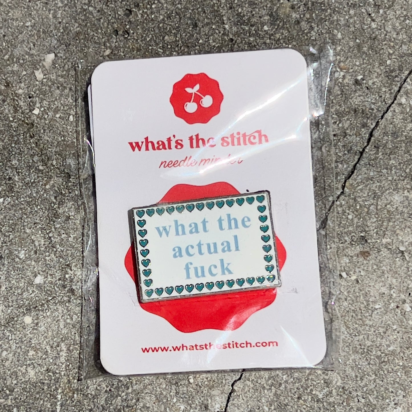 What the actual fuck Magnet Needleminder