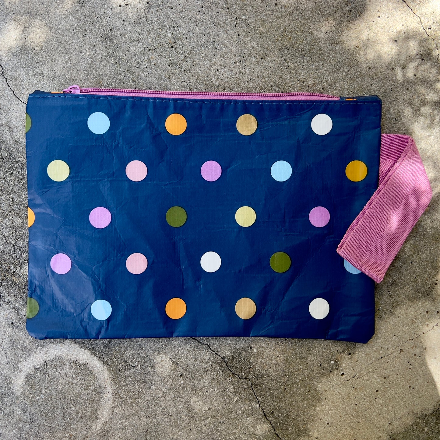 Patterned Zippered Pouch