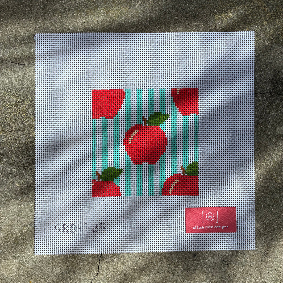 Apples on Stripes