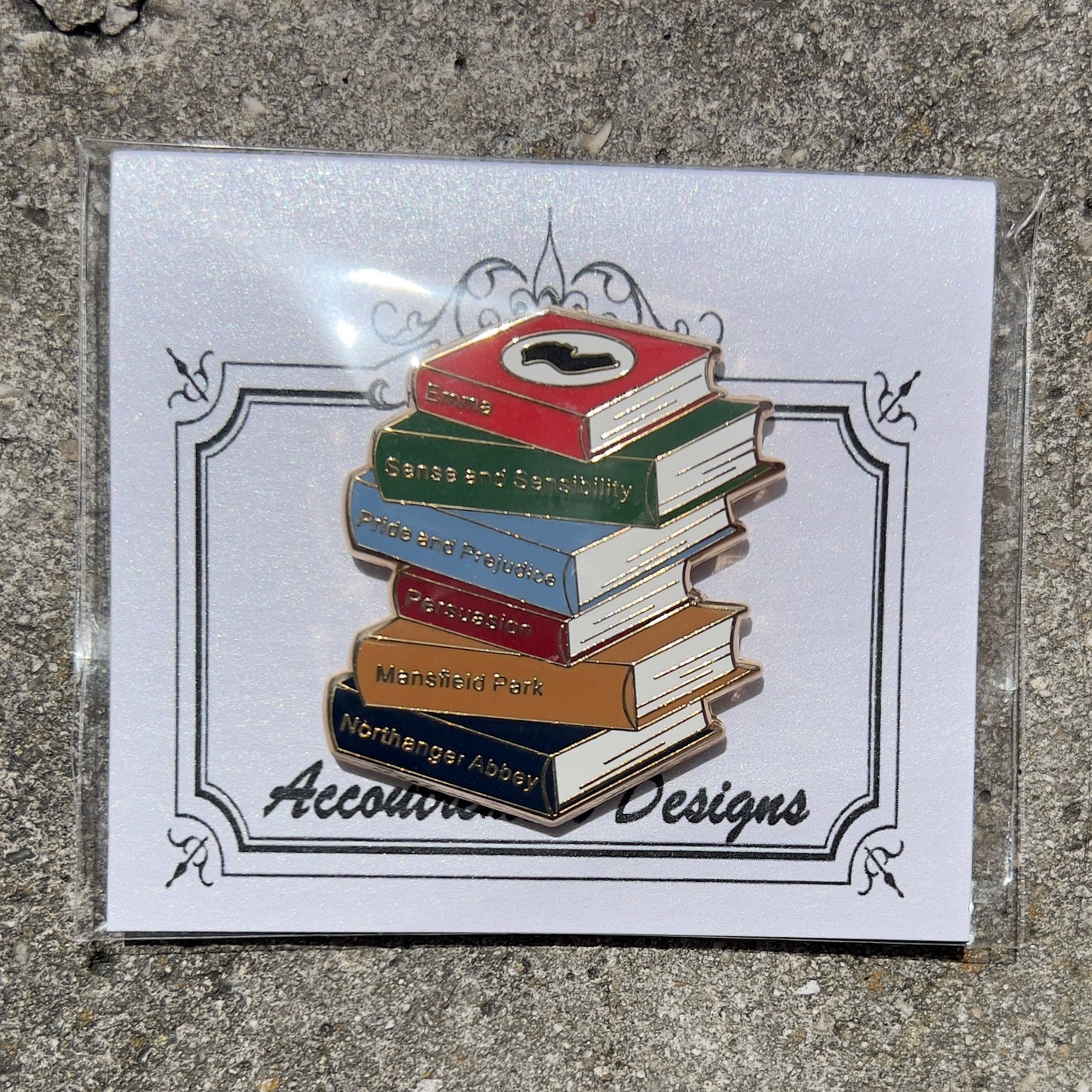 Austen Book Series Magnet Needleminder