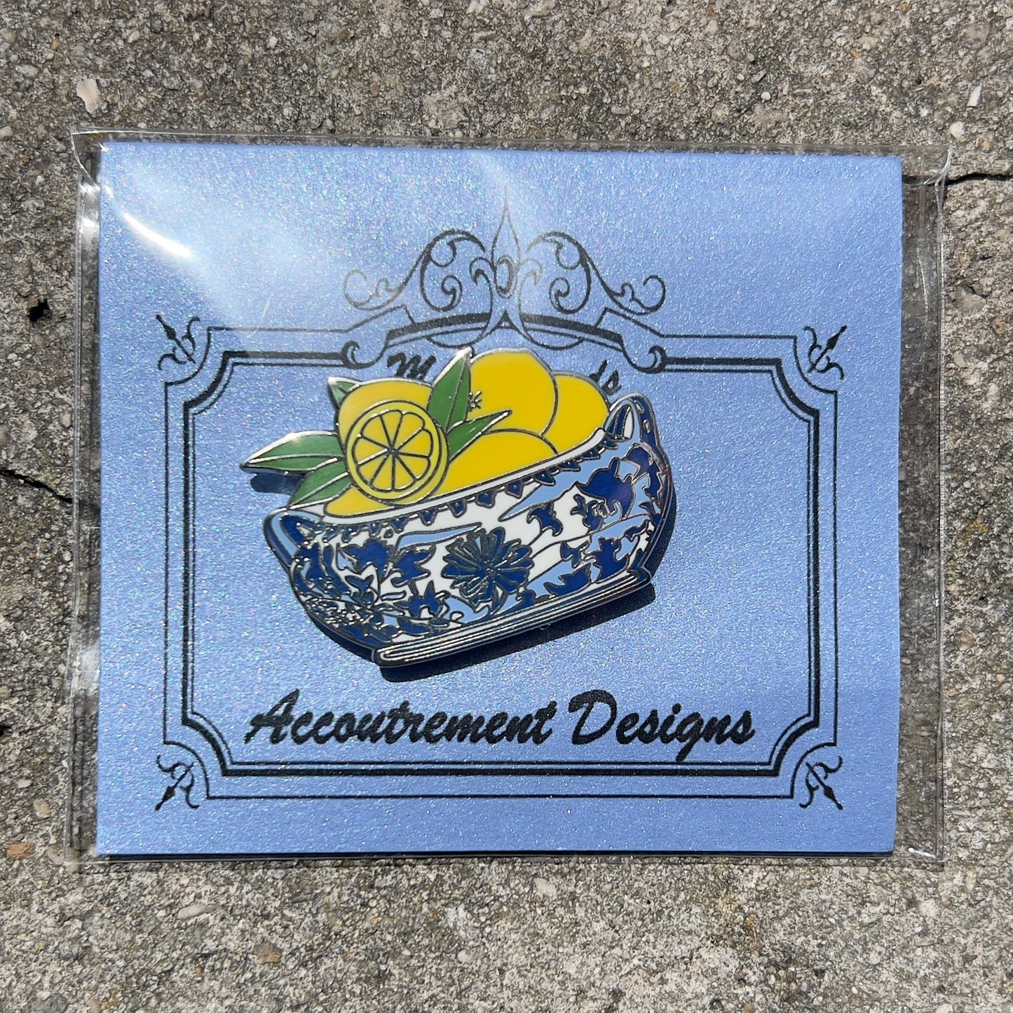 Lemon Bowl Magnet Needleminder