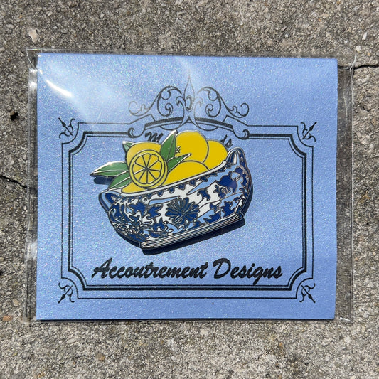 Lemon Bowl Magnet Needleminder