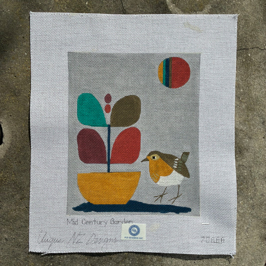 Bird and Potted Plant