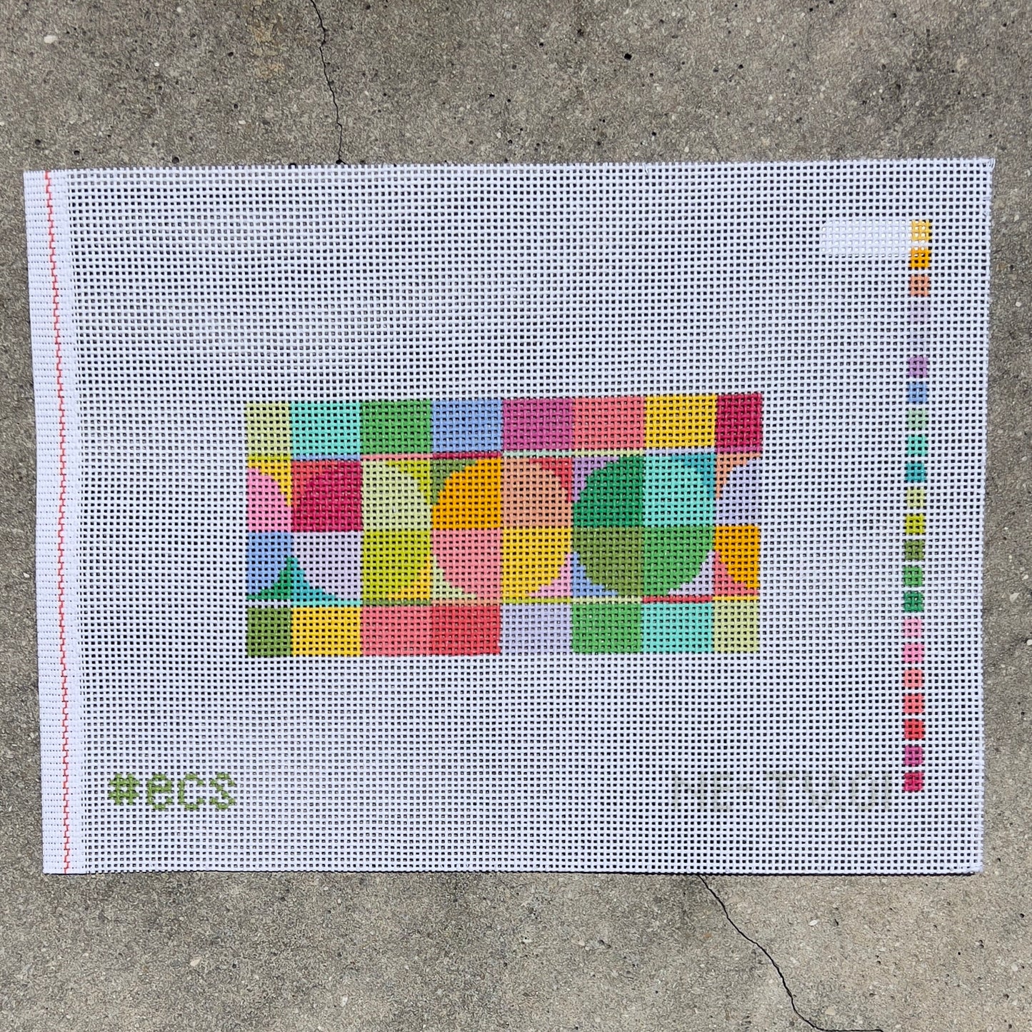 TV Test Eyeglass Case