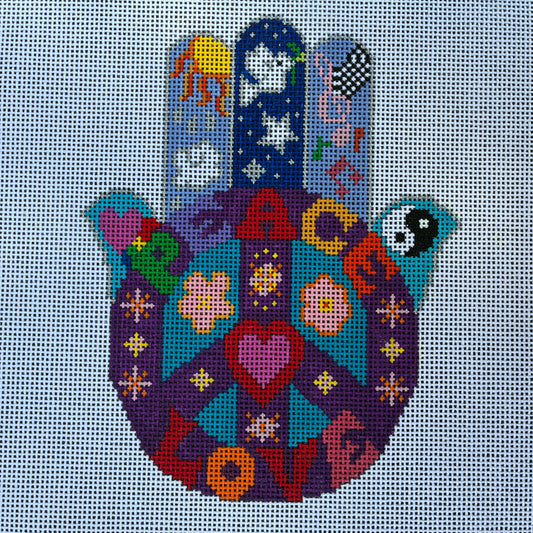 Peace Love Hamsa