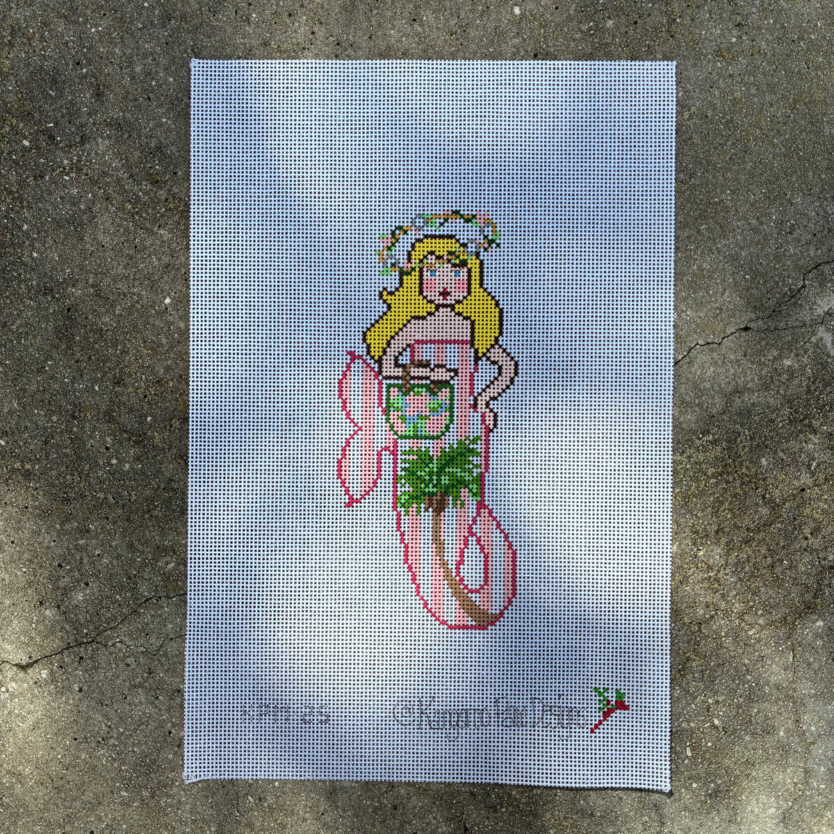 Mermaid with Drink
