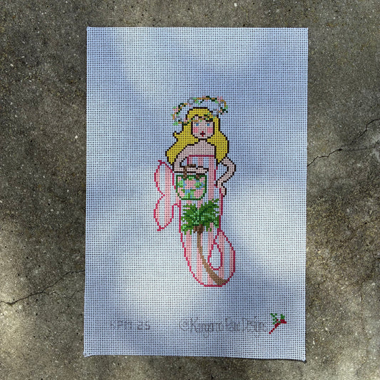 Mermaid with Drink