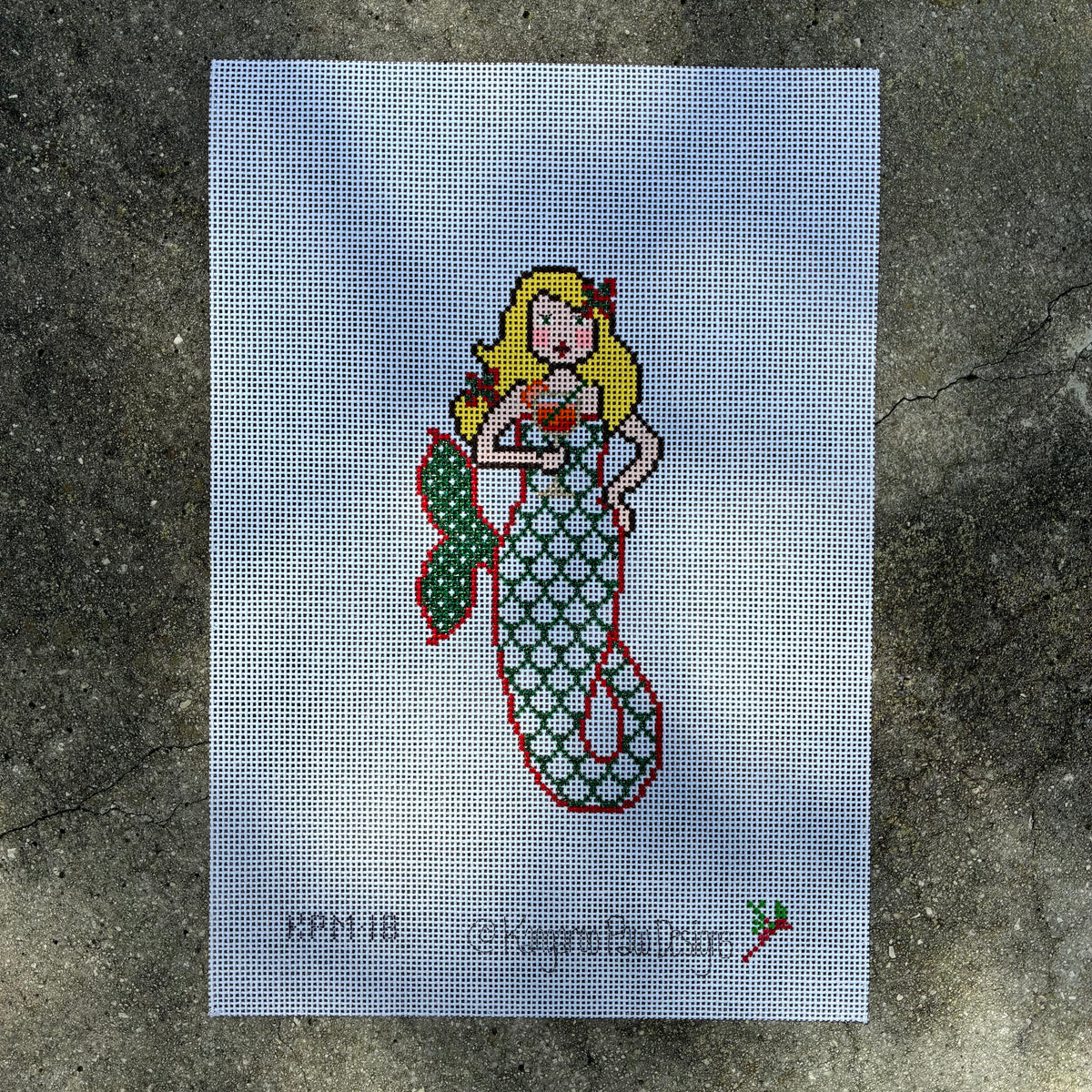 Mermaid with Drink