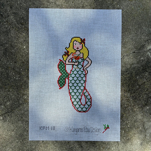 Mermaid with Drink