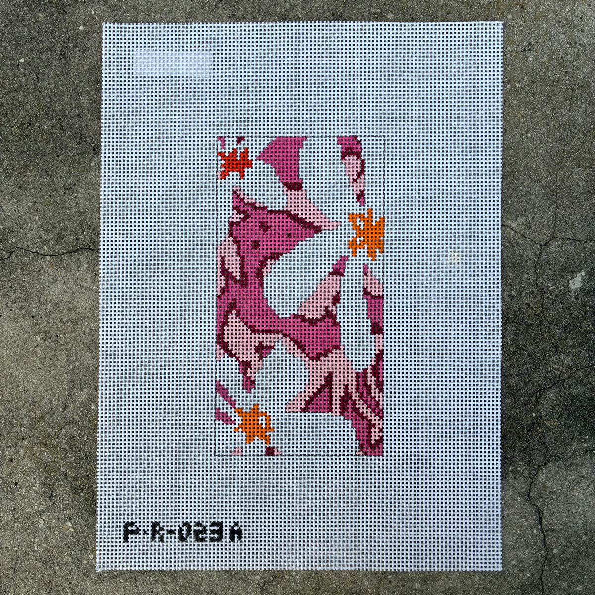 Pink with White Blossoms Eyeglass Case