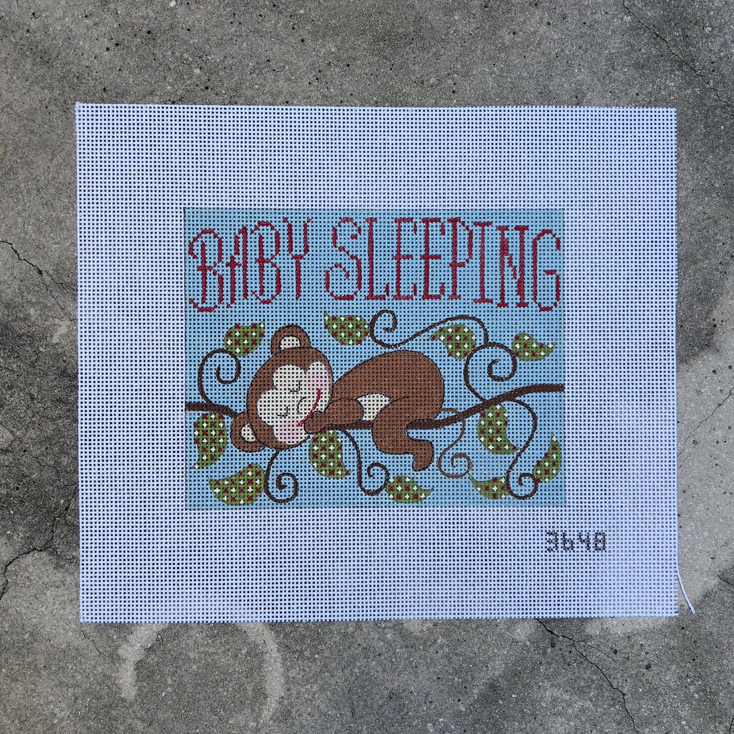 Baby Sleeping - Monkey
