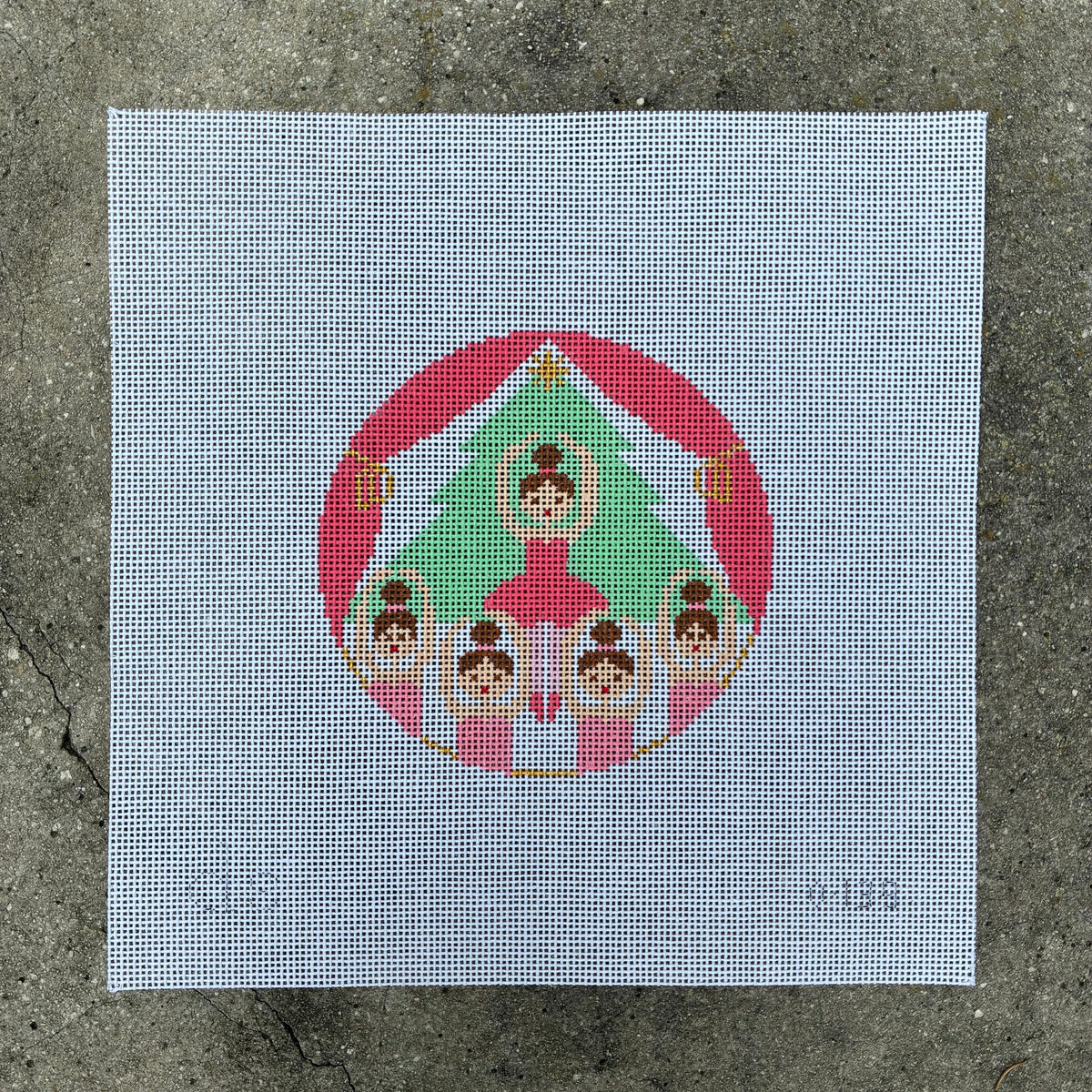 Ballet Girls 4 ¼" Round