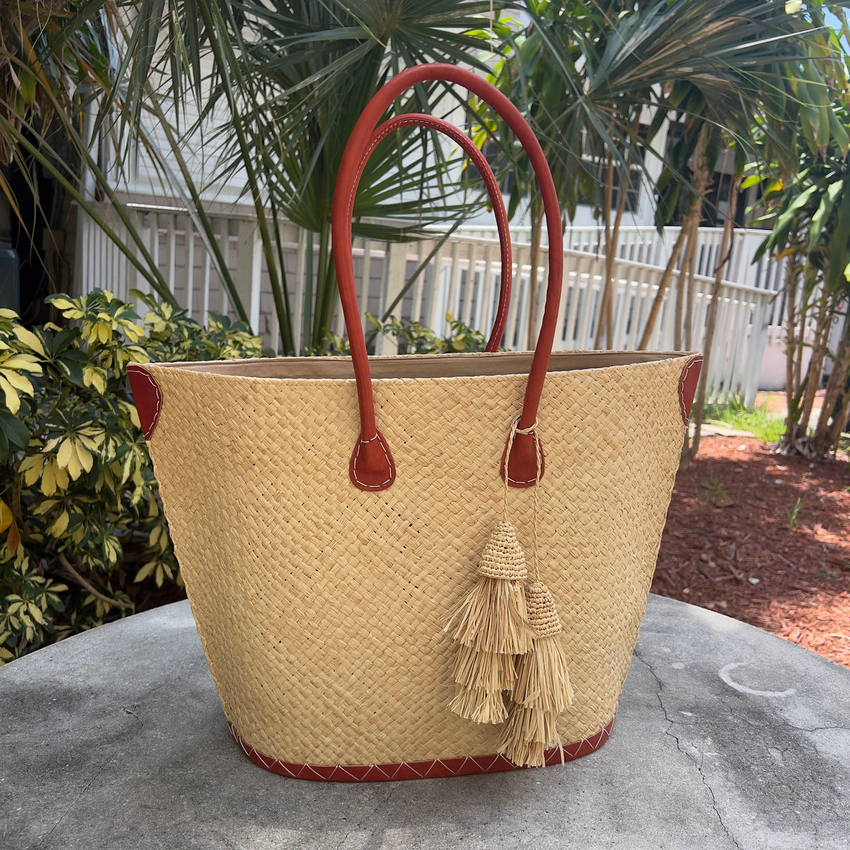 Straw Basket Bag