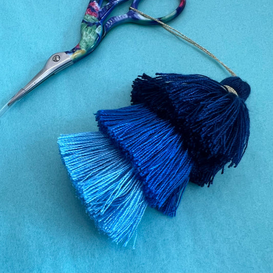 Three Tiered Tassel 3"