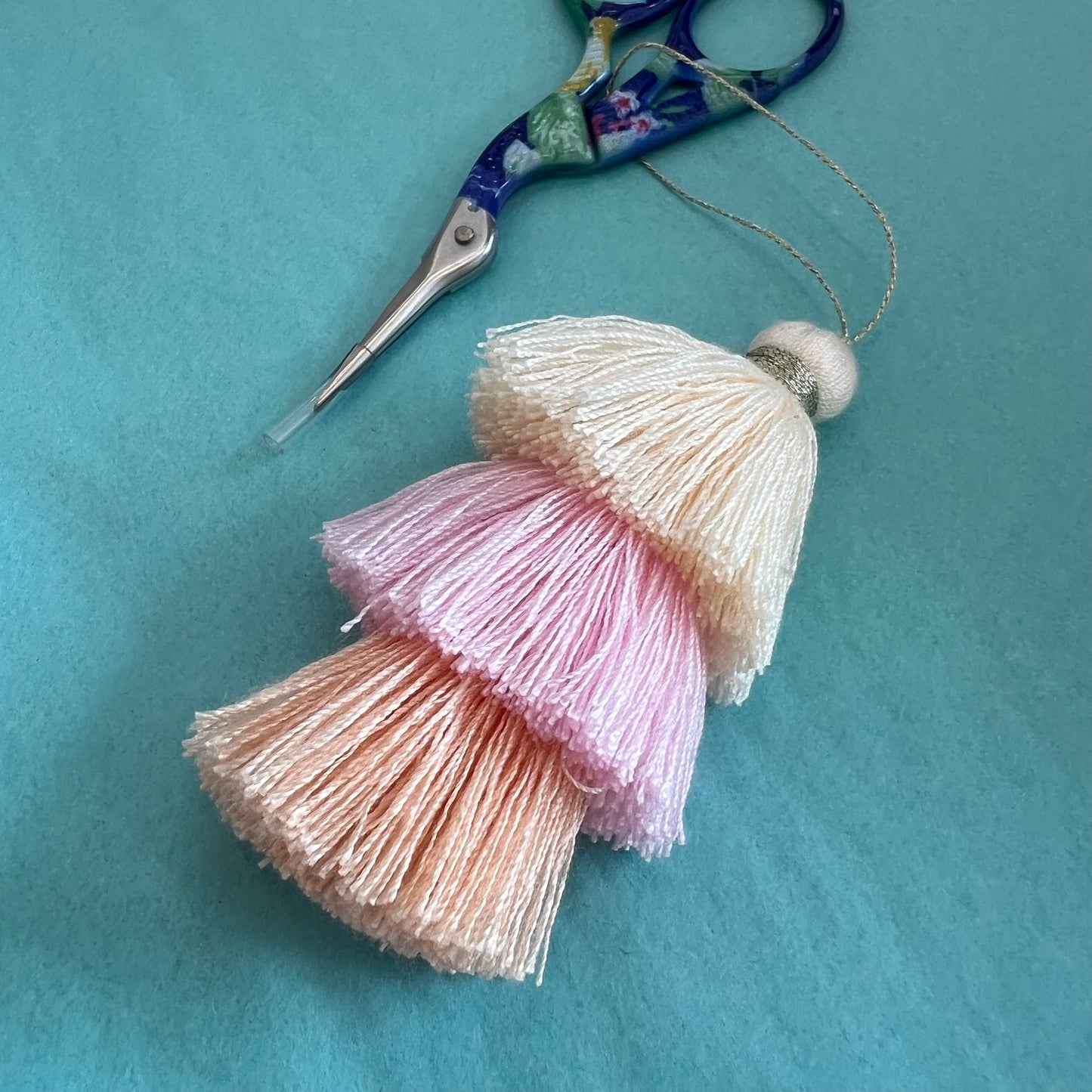 Three Tiered Tassel 3"