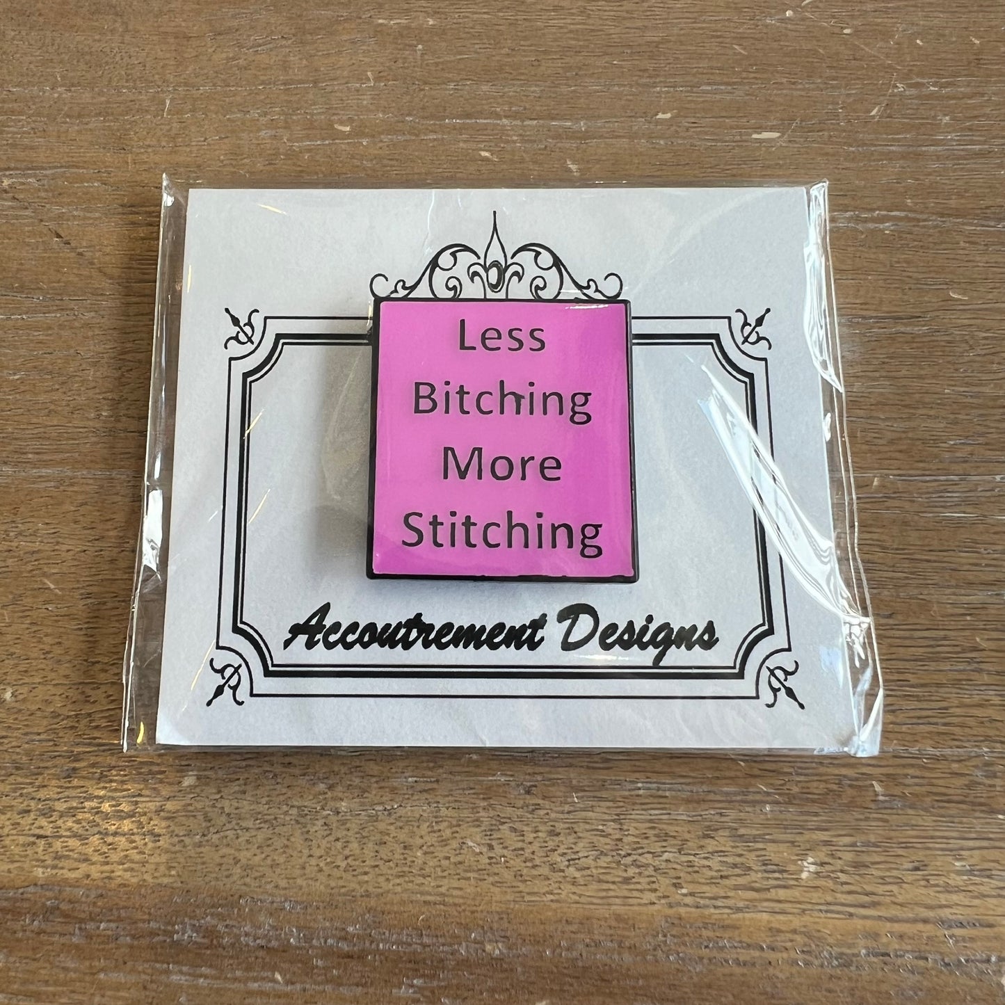 Less Bitching More Stitching Magnet