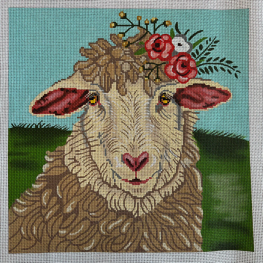 Lamb Flowers by Gayla Elliot