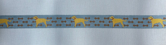 Yellow Lab Dog Bone Belt