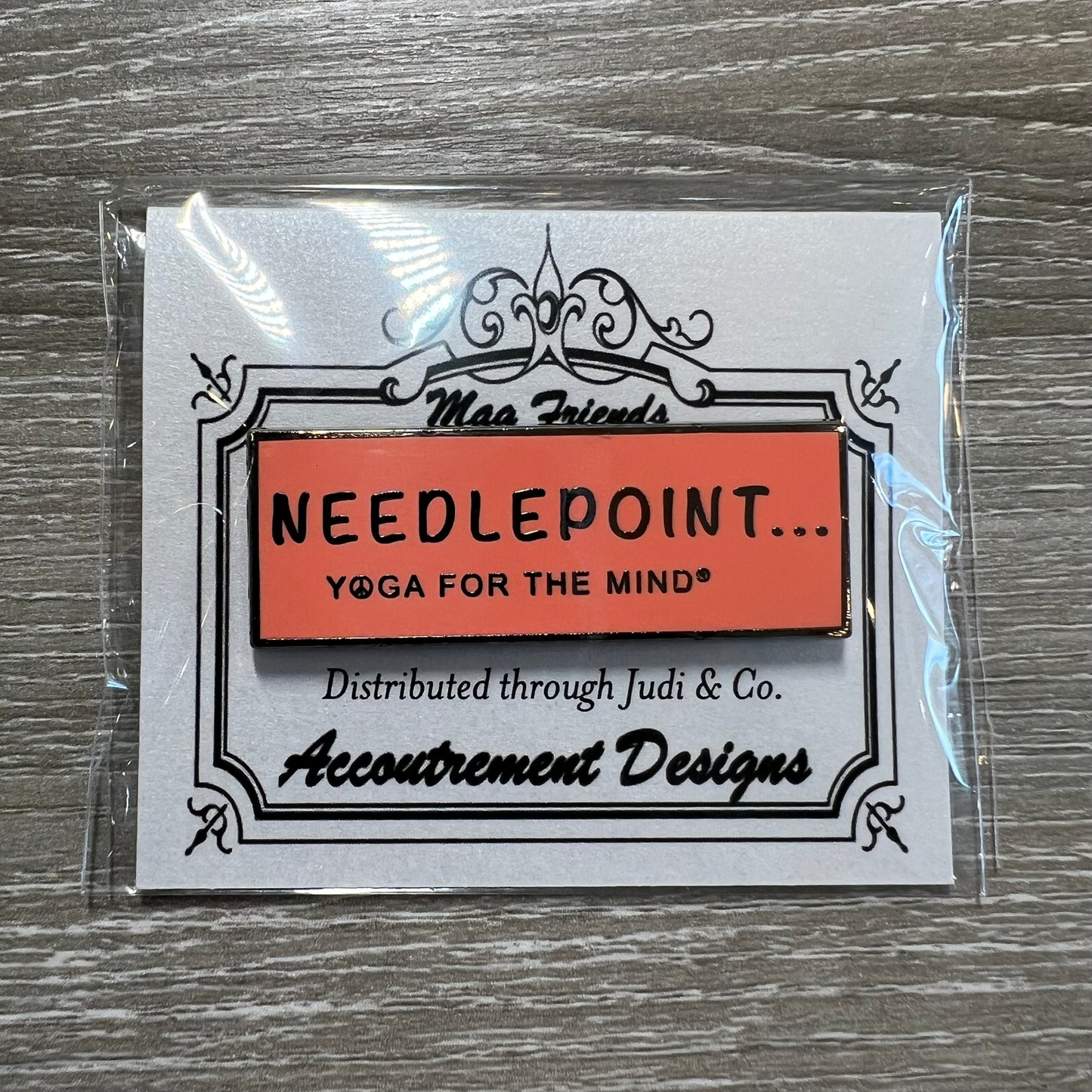 Needlepoint... Yoga for the Mind Magnet