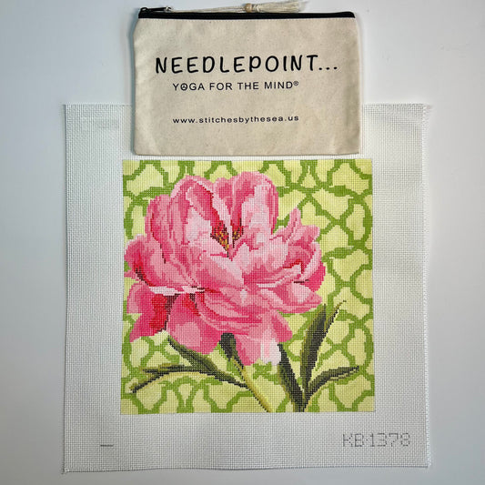 Peony Trellis Square