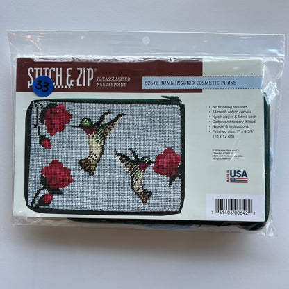 Stitch and Zip Purse Kit