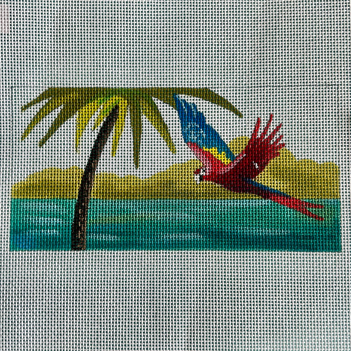 Flying Parrot Rectangular Insert