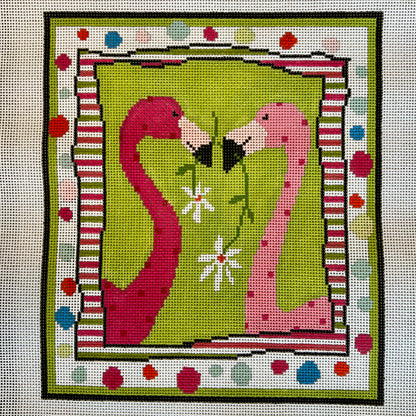 Pair of Flamingos