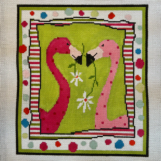 Pair of Flamingos