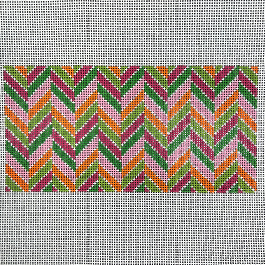 Summer Day Chevron Clutch Insert