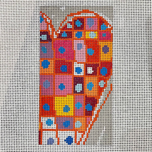 Heart Squared Eyeglass Case