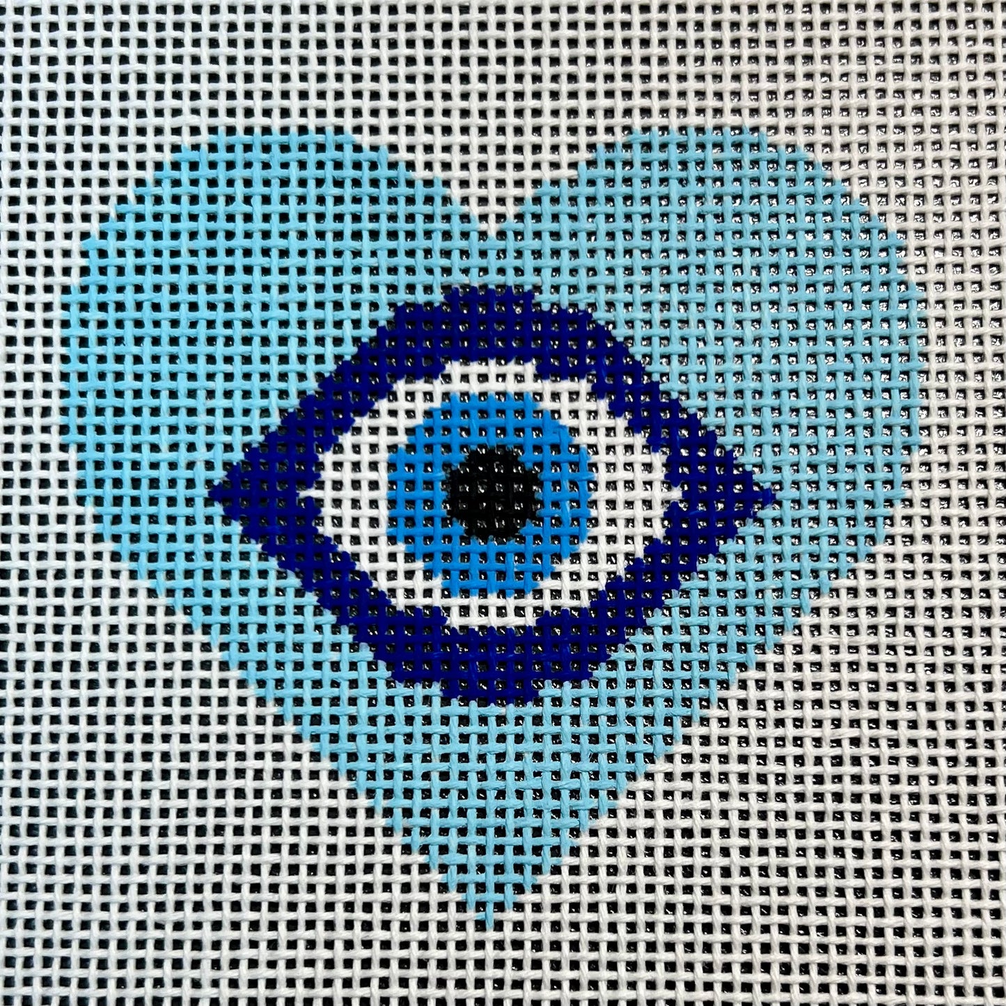 Evil Eye Heart Blue