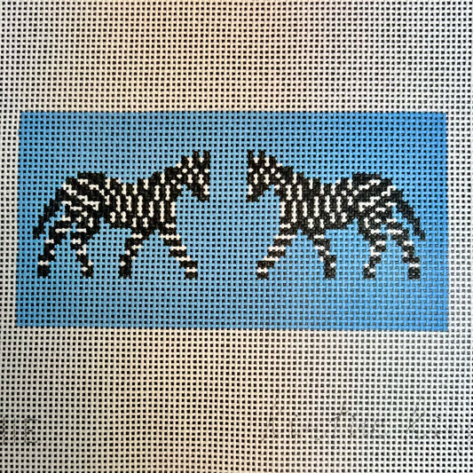 Zebra Clutch Light Blue Insert